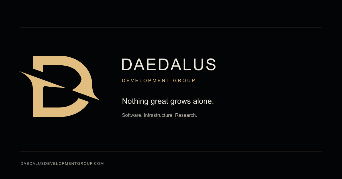 Daedalus Development Group - Enterprise Engineering
